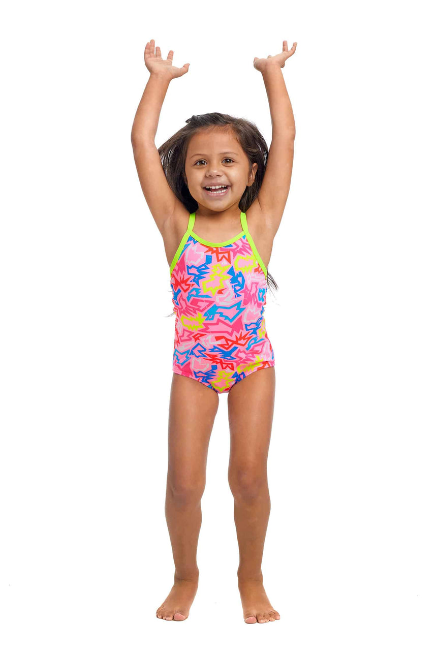 Funkita Toddler Girl's Printed One Piece Rock Star
