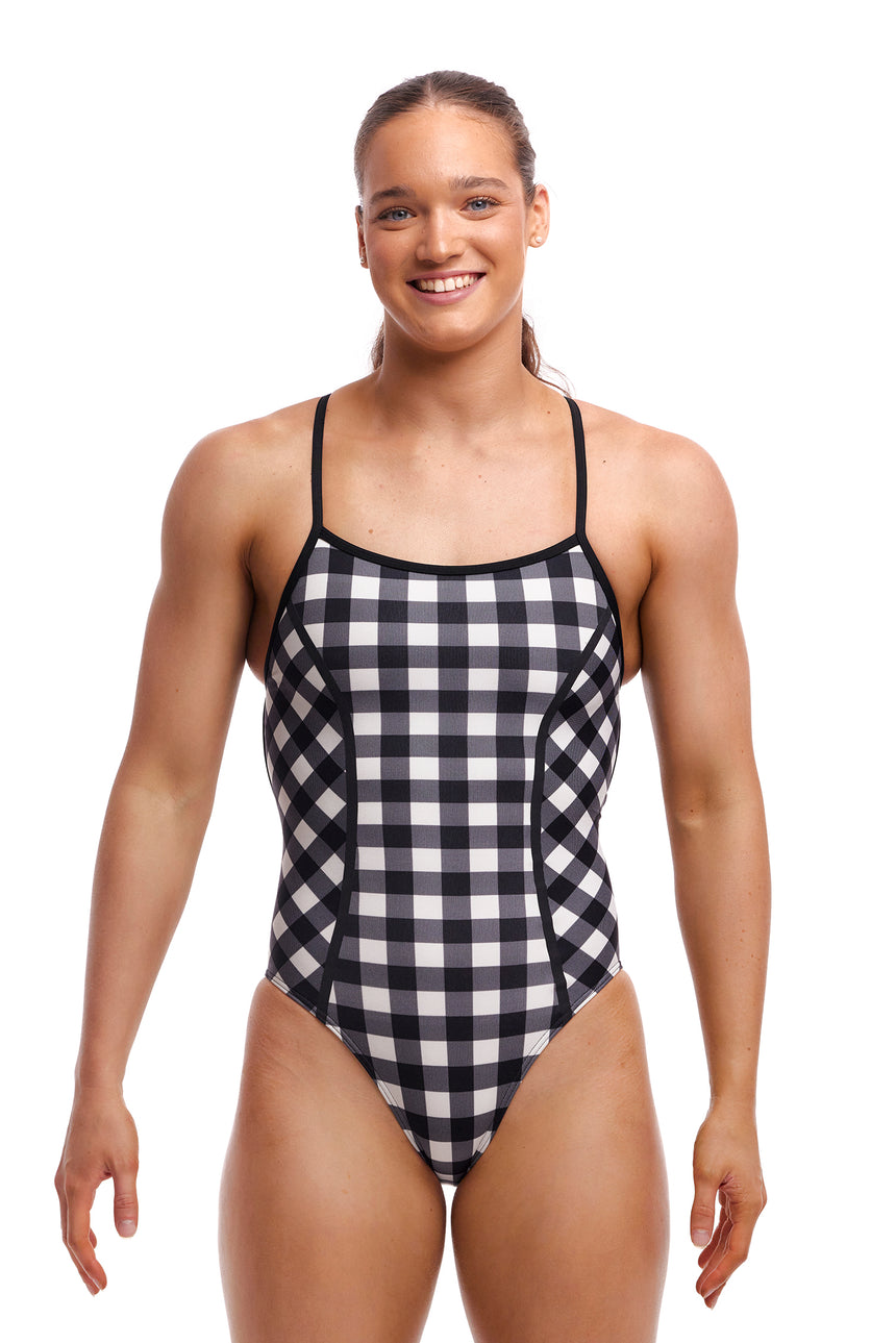 Funkita Badpak Bond Girl Check Deck