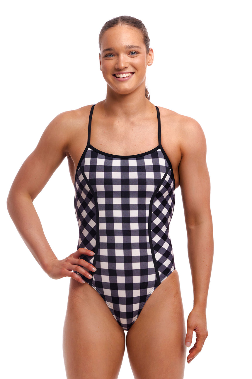Funkita Badpak Bond Girl Check Deck