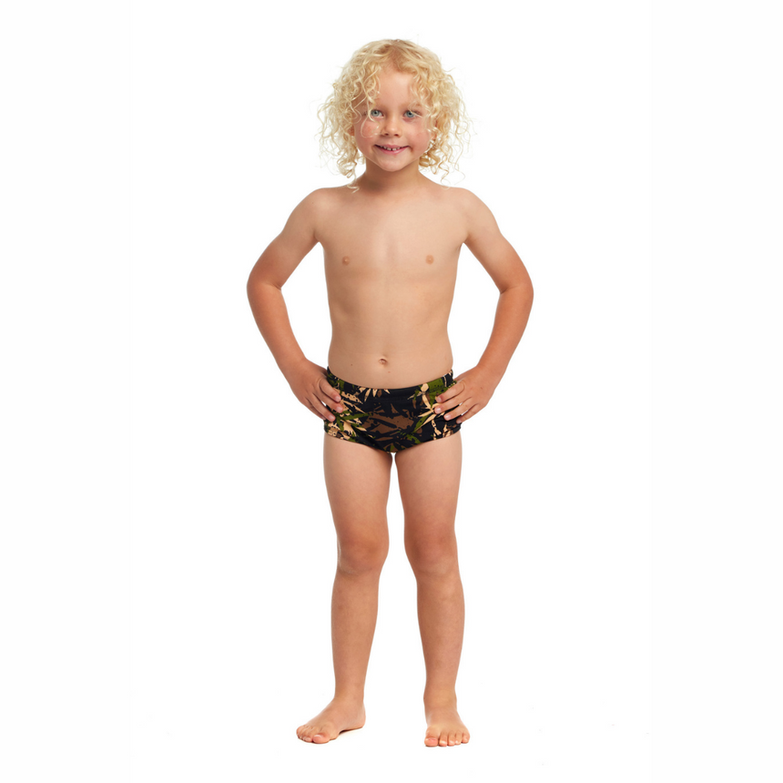 Funky Trunks Toddler Boy's Printed Trunks Gigi Jo Jo
