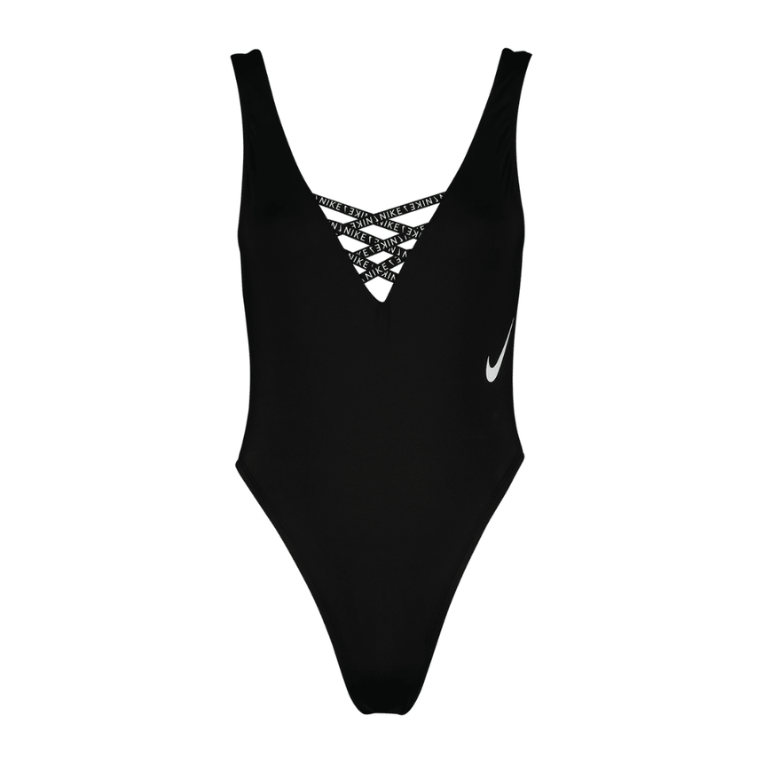 Nike Sneakerkini U-Back One Piece Black Missy