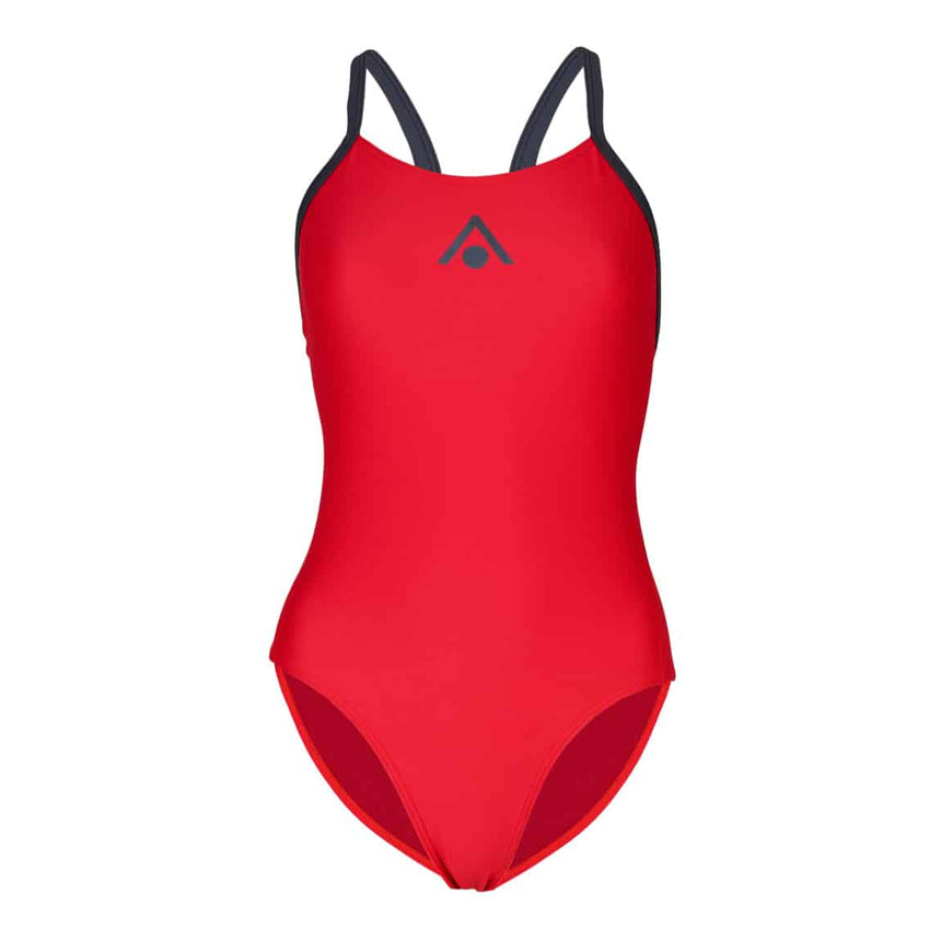 Aquasphere Essential Wide Back Dark Gray / Red