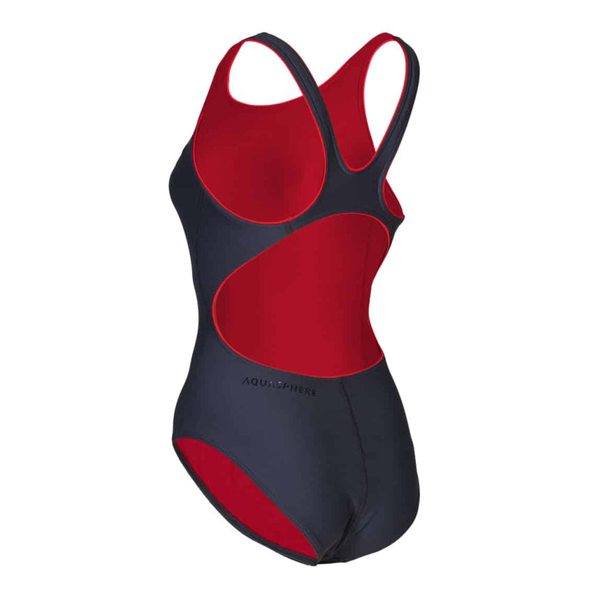 Aquasphere Essential Classic Back Dark Gray/ Red