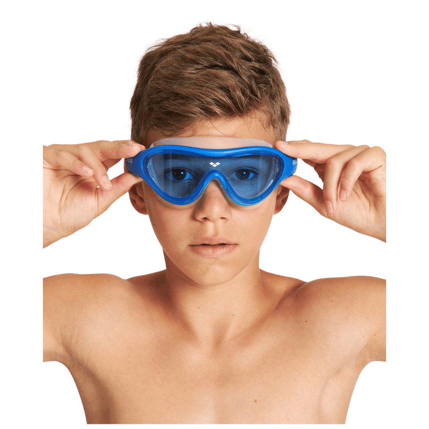 Arena Kinder Schwimmbrille The One Mask Blau/Rot