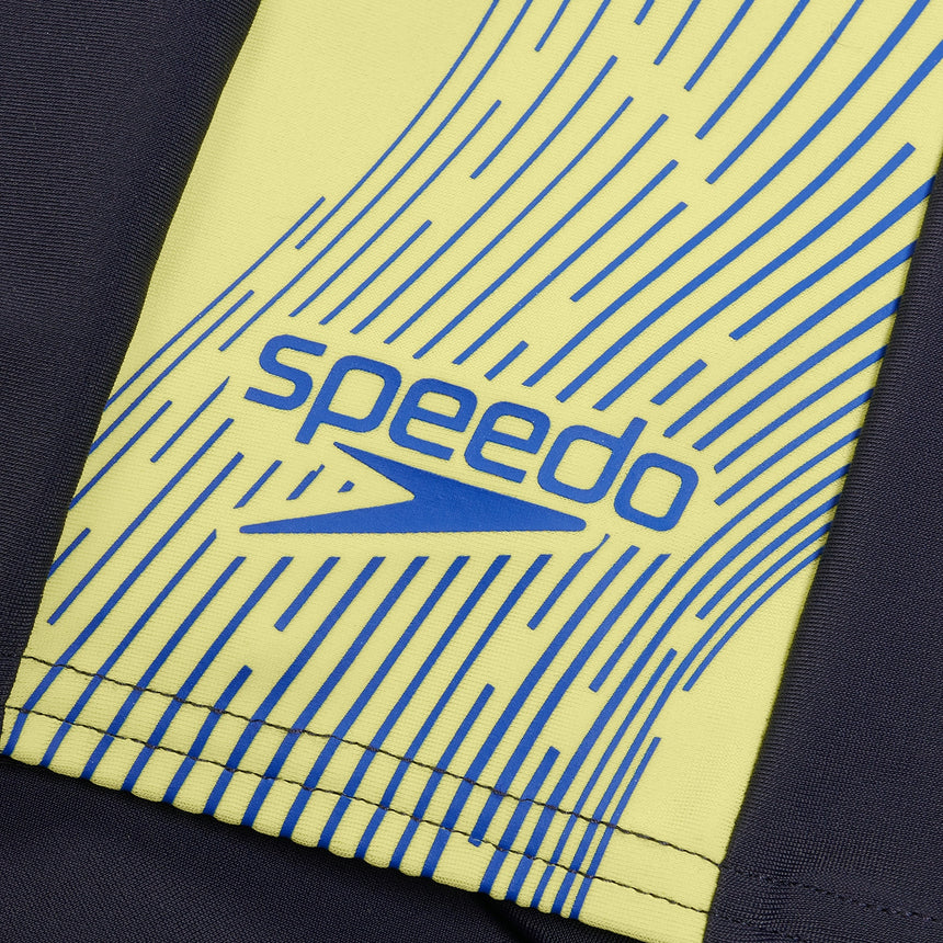 Speedo Mens Aquashort Dive True Navy/True Cobalt/Lemon Drizzle