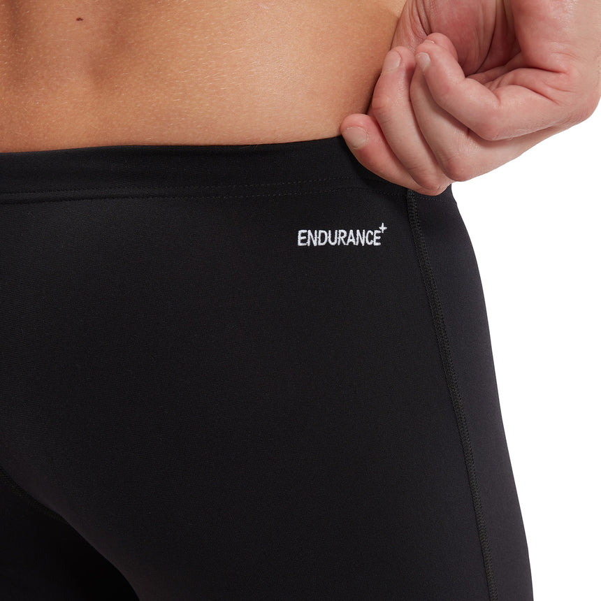 Speedo Herren Aquashort Hyperboom Panel Schwarz/USA Charcoal/White