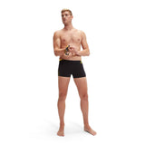 Speedo Mens Hyper Boom Splice Aquashort Black, Lemon Drizzle