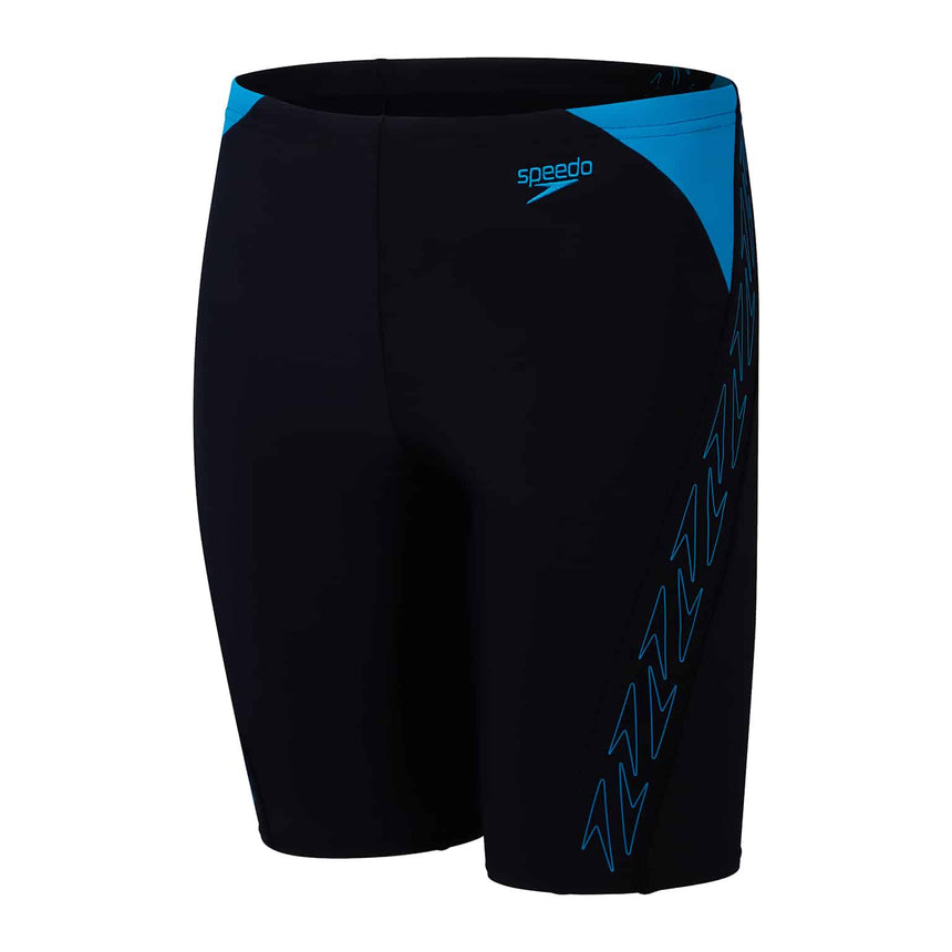 Speedo Boys Swim Jammer Hyperboom Splice Black/Blue