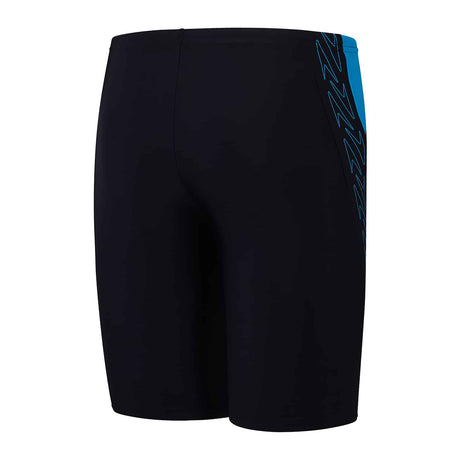 Speedo Boys Swim Jammer Hyperboom Splice Black/Blue