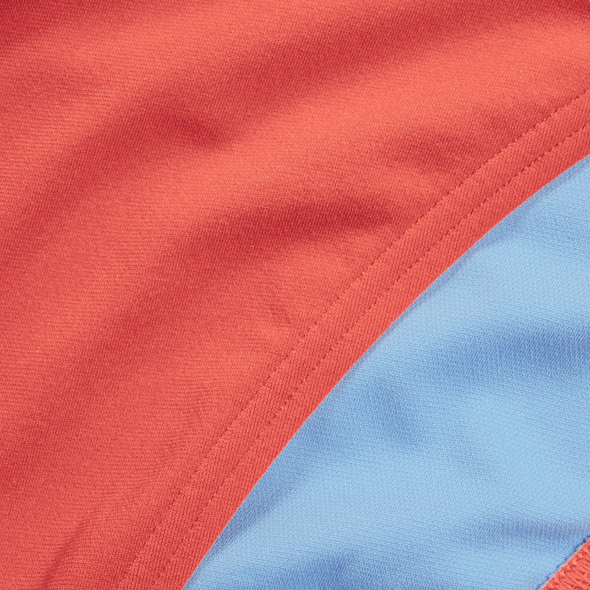 Speedo Womens Solid Vback Disco Peach/Curious Blue