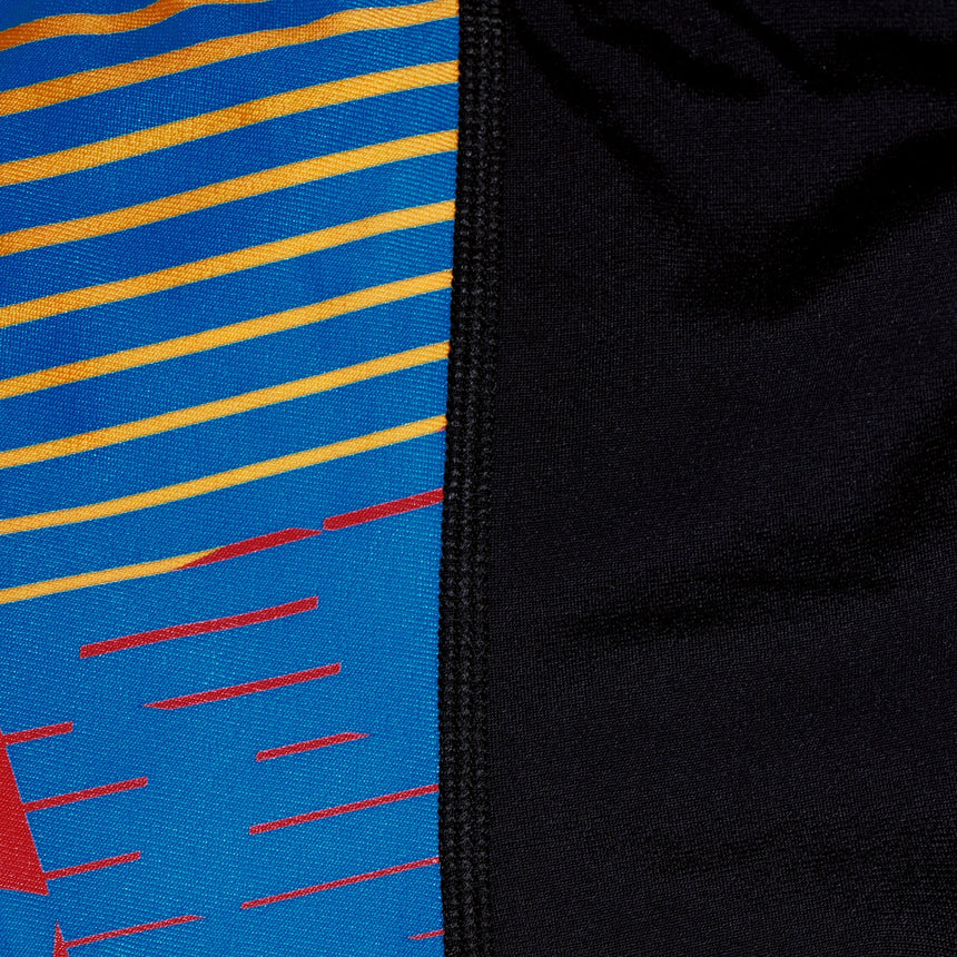 Speedo Boys Swim Jammer Allover Digital Watermelon/Bitter Lime/Sweet Purple/Bolt/Mandarin Peel