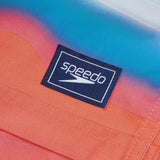 Speedo Mens Placement Leisure 16" Watershort Pumpkin Spice, Fandango Pink, Pool, Pale Tan, White