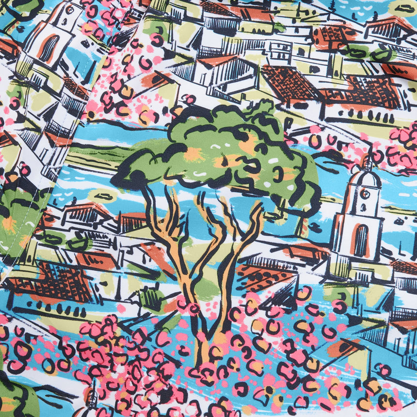 Speedo Mens Watershort Digital Printed Leisure 14" Seaweed Green/Fandango Pink/Tranquil Blue/Curious Blue