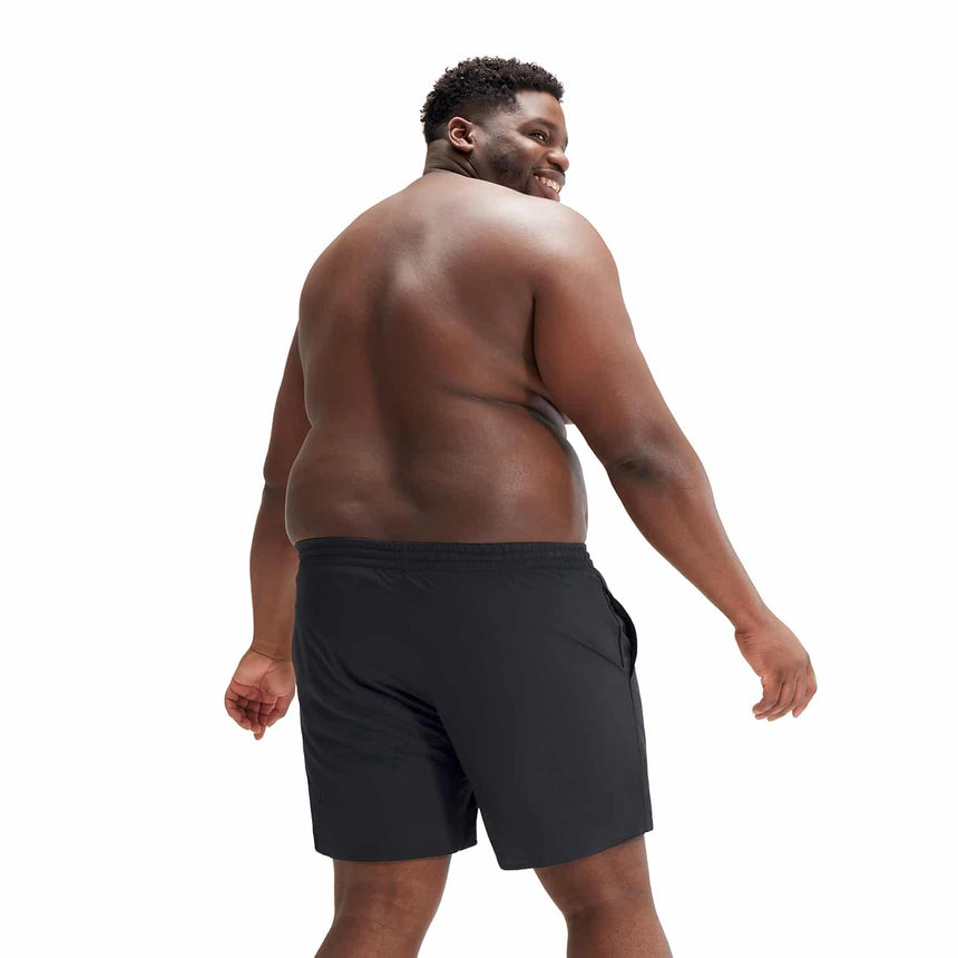 Speedo Badeshort Plus Size Essential 16" Schwarz