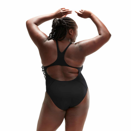 Speedo Womens Endurance+ Medalist Black