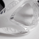 Arena Zwembril Air-Bold Swipe Zwart/Wit