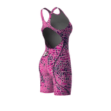 Arena Wedstrijdbadpak Powerskin ST Next Open Rug Snakeskin Roze