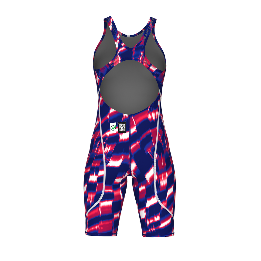 Arena Powerskin ST Next Open Rug Red White Blue back product view
