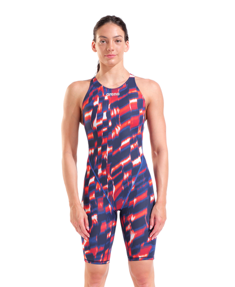 Arena Powerskin ST Next Open Rug Red White Blue front model view