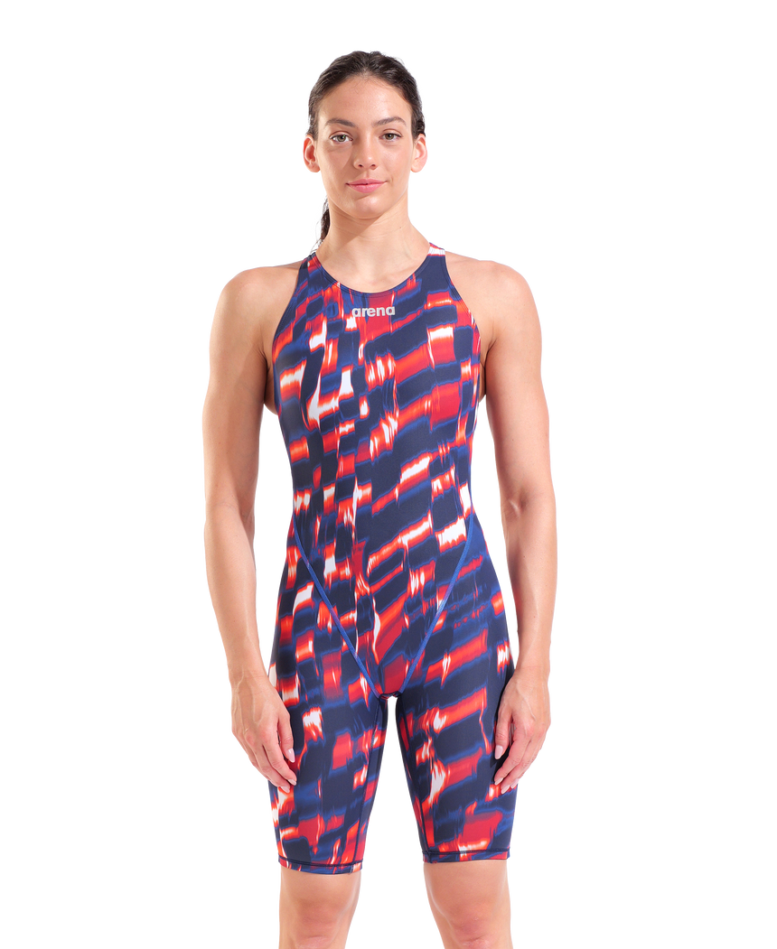 Arena Powerskin ST Next Open Rug Red White Blue front model view