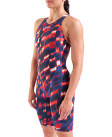 Arena Powerskin ST Next Open Rug Red White Blue angled front model view