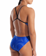 Arena Badpak Challenge Back Fireflow Zwart/Blauw