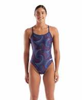 Arena Badpak Challenge Back Fireflow Navy/Rood