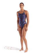 Arena Badpak Challenge Back Fireflow Navy/Rood