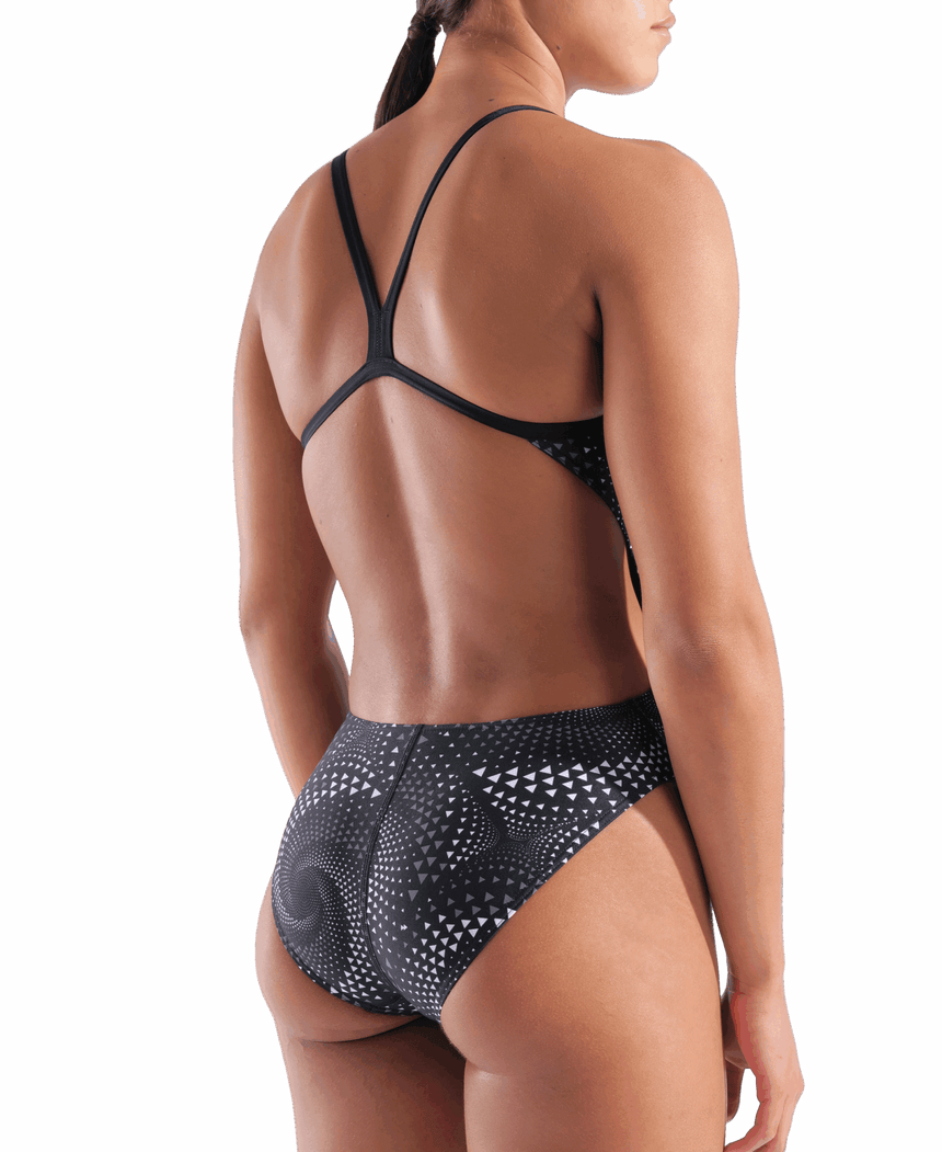 Arena Badpak Challenge Back Fireflow Zwart