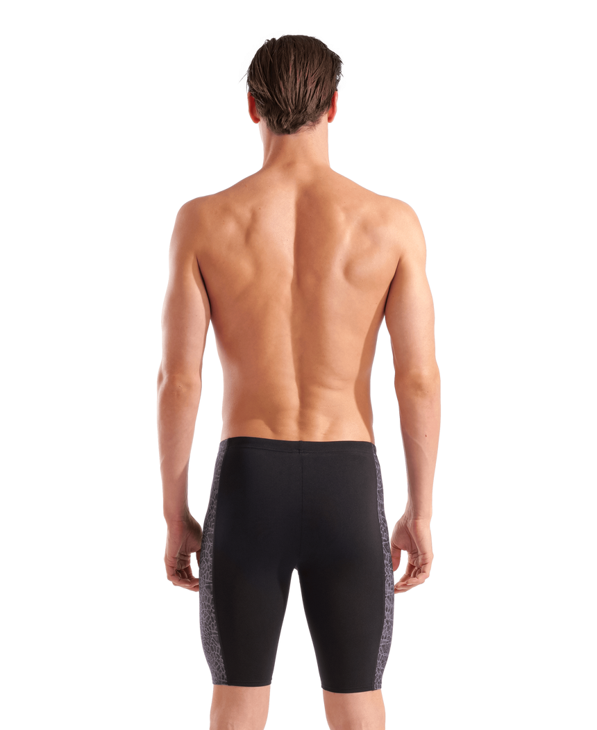 Arena Heren Zwemjammer Snakeskin Zwart