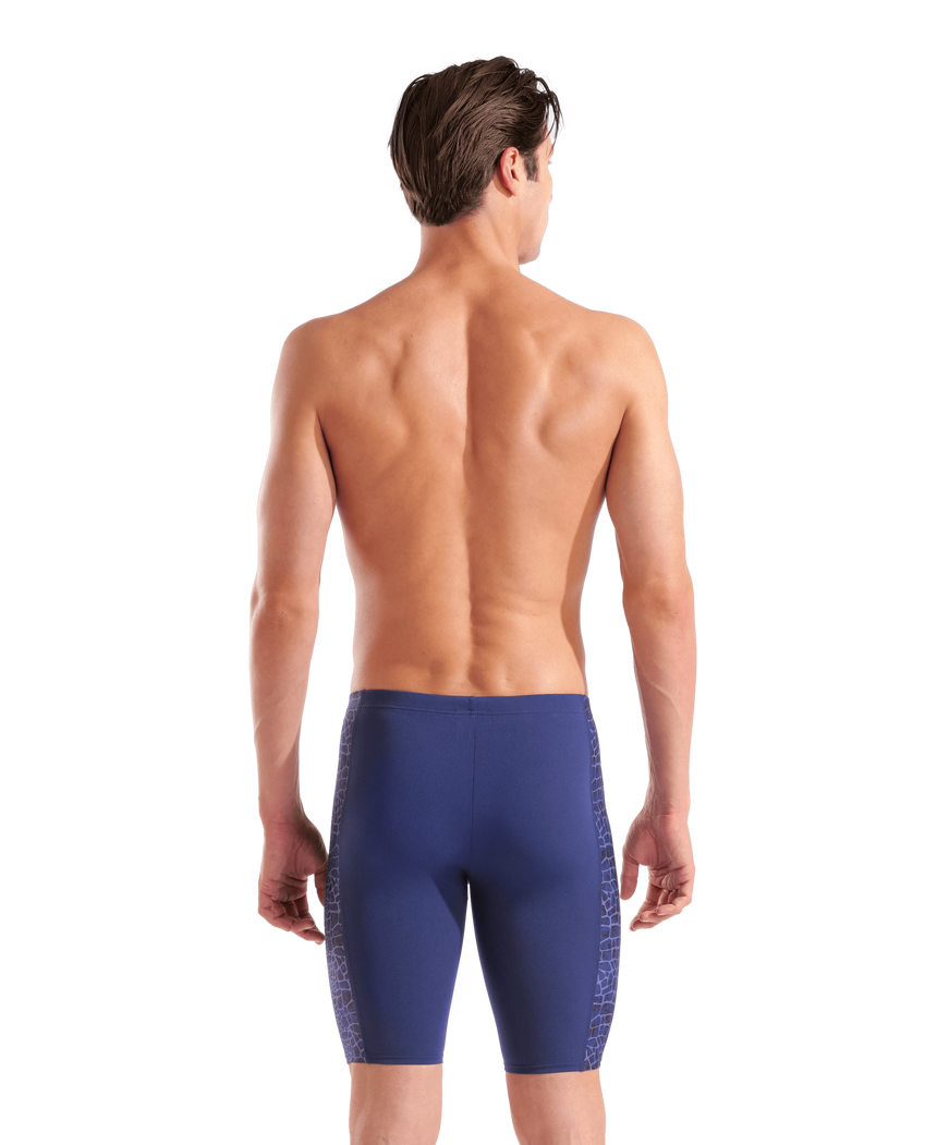 Arena Herren Schwimmjammer Snakeskin Marineblau/Team-Marineblau