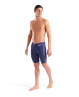 Arena Herren Schwimmjammer Snakeskin Marineblau/Team-Marineblau