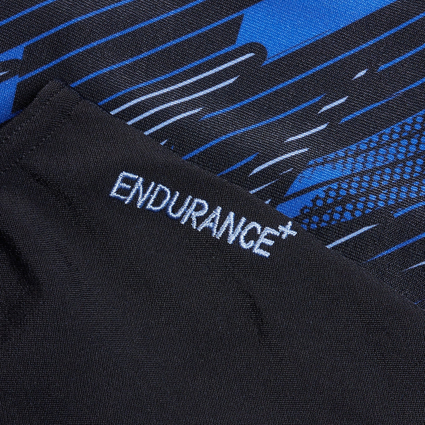 Speedo Womens HyperBoom Placement Muscleback Black / True Cobalt / Curious Blue