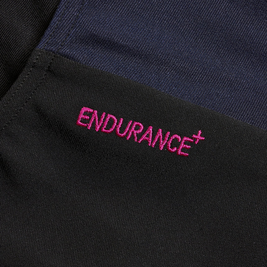 Speedo Womens HyperBoom Placement Muscleback Black / Electric Pink / USA Charcoal