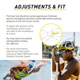 Finis Front Snorkel Stability Orchid