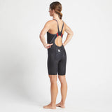 Fato de competição Finis Hydrox Open Back Preto/Cinzento