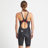 Fato de competição Finis Hydrox Open Back Preto/Cinzento