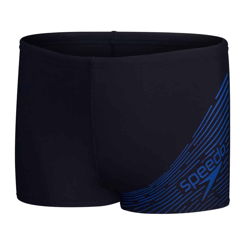 Speedo Boys Aquashort Medley Logo True Navy/True Cobalt