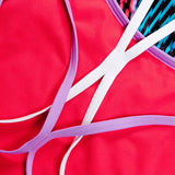 Speedo Womens Allover Digital Starback Black, White, Watermelon, Bolt, Sweet Purple