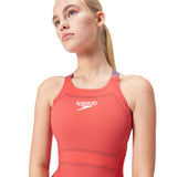 Speedo Fastskin LZR Ignite Kneeskin Flame Red/Bolt/White