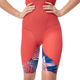 Speedo Fastskin LZR Ignite Kneeskin Flame Red/Bolt/White