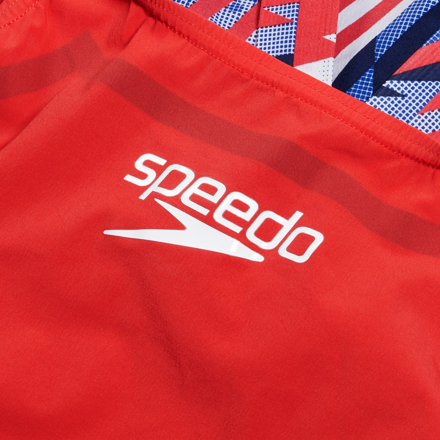 Speedo Competition Kneeskin Fastskin LZR Ignite Flame Red/Bolt/White