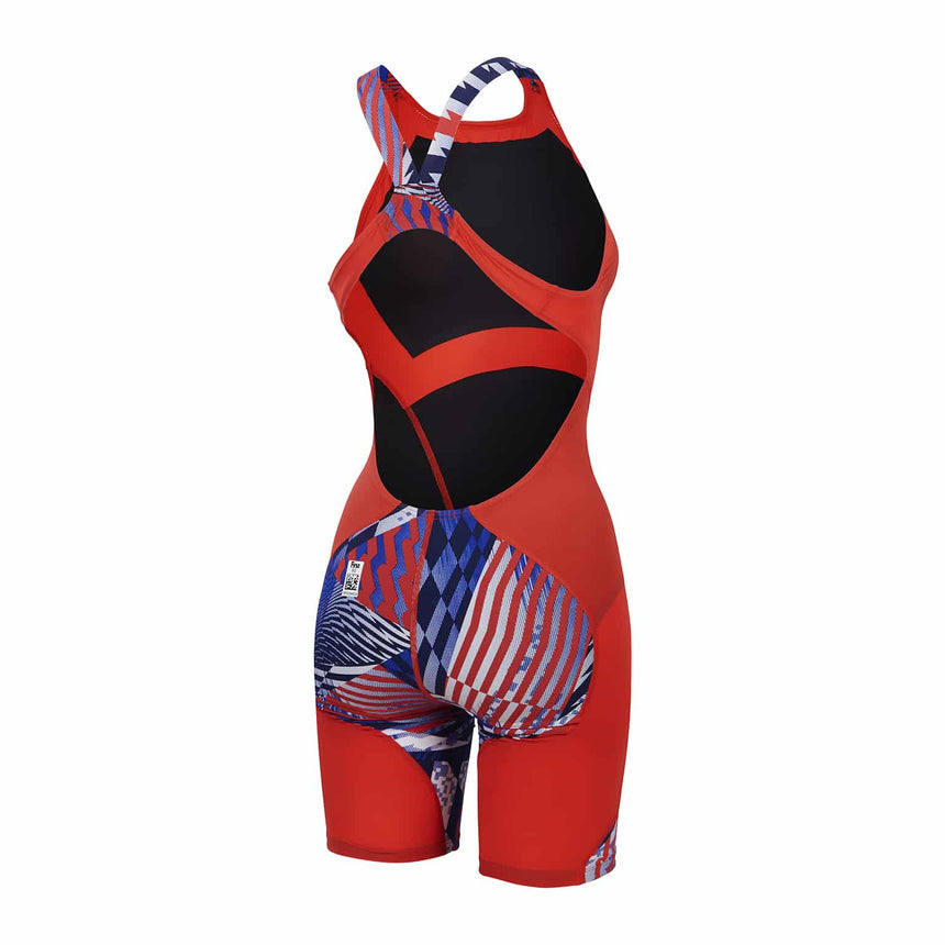 Speedo Competition Kneeskin Fastskin LZR Ignite Flame Red/Bolt/White