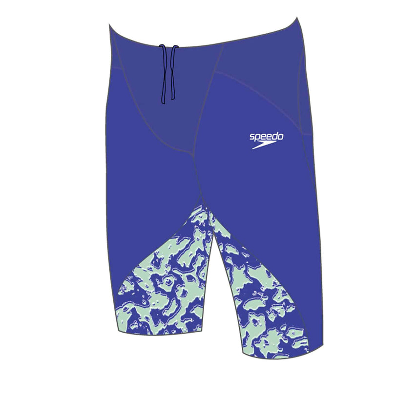 Speedo Fastskin Junior LZR Ignite Jammer Cobalt Pop/Green Glow