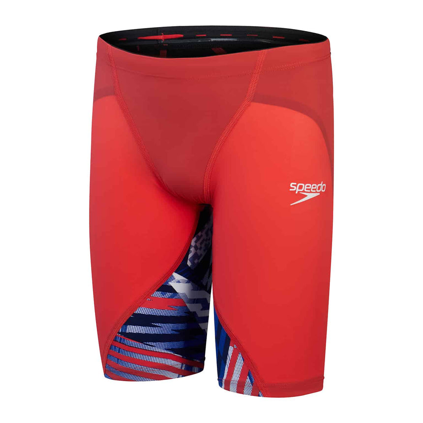Speedo Junior Competition Jammer Fastskin LZR Ignite Flame Red/Bolt/White