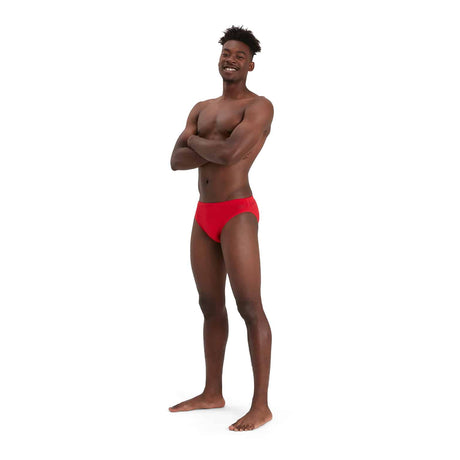 Speedo Badeslip Eco Endurance+ 7 cm Rot