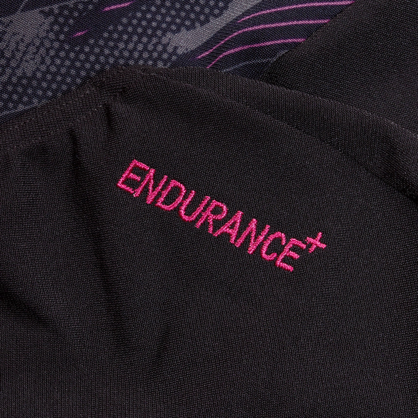 Speedo Badpak Hyperboom Splice Muscleback Zwart/Grijs/Paars