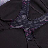 Speedo Badpak Hyperboom Splice Muscleback Zwart/Grijs/Paars