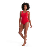 Speedo Badeanzug Eco Endurance+ Medalist Rot