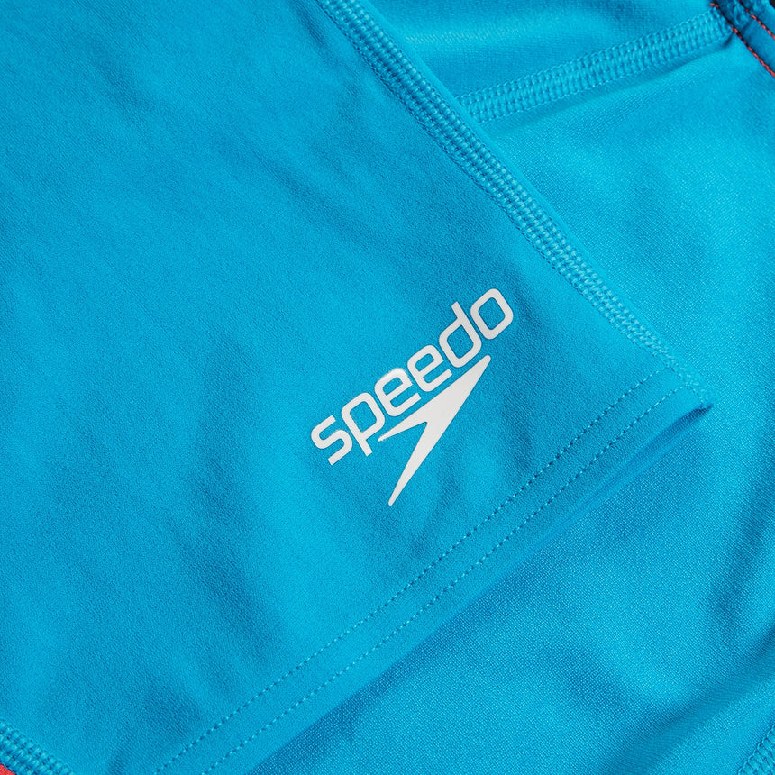 Speedo Junior Competition Kneeskin Fastskin Endurance+ Max Open Back Bolt/Flame Red